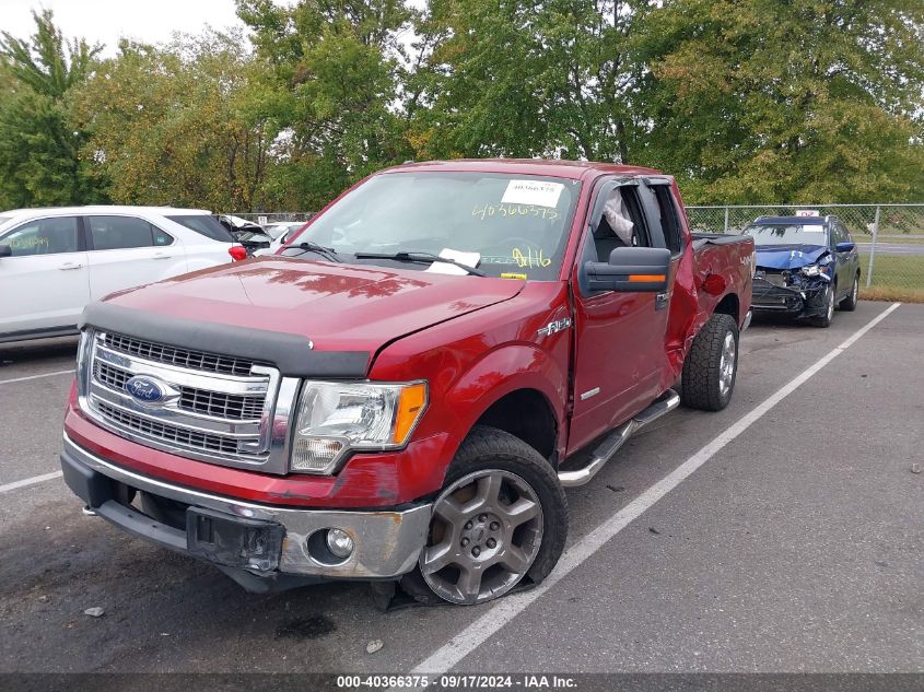 2013 Ford F150 Super Cab VIN: 1FTFX1ET1DFC38361 Lot: 40366375