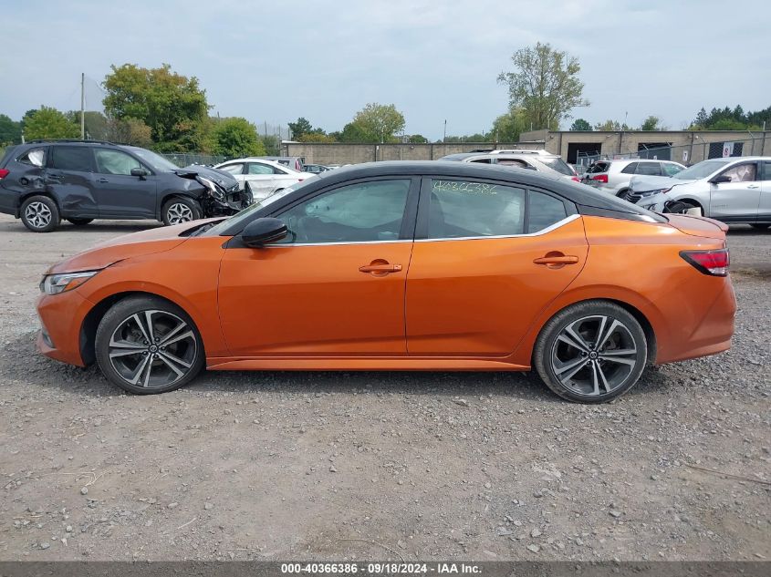 2020 Nissan Sentra Sr Xtronic Cvt VIN: 3N1AB8DV0LY259796 Lot: 40366386