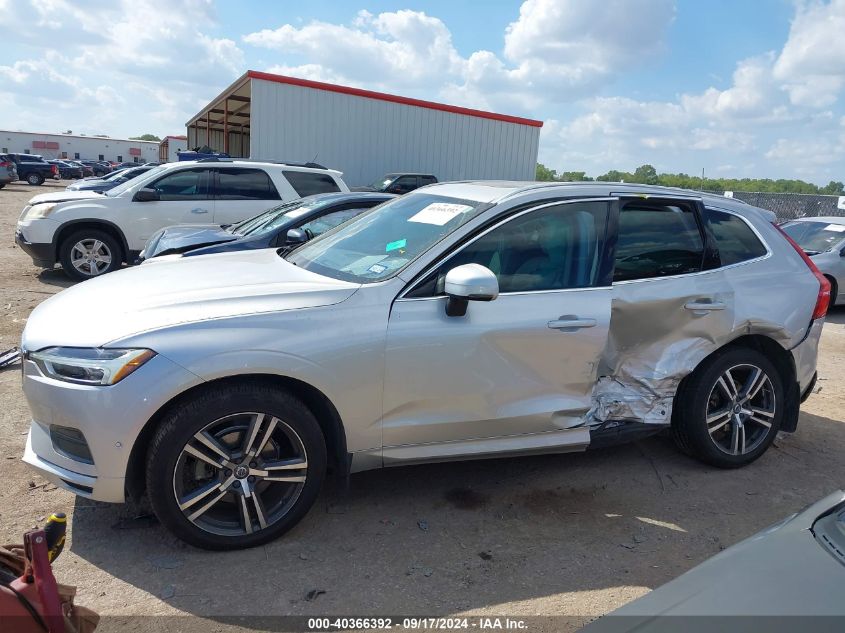 2019 Volvo Xc60 T5 Momentum VIN: LYV102DK8KB187358 Lot: 40366392