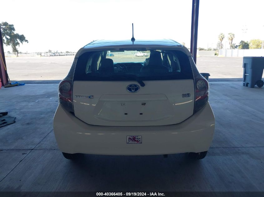 JTDKDTB32E1059722 2014 Toyota Prius C One