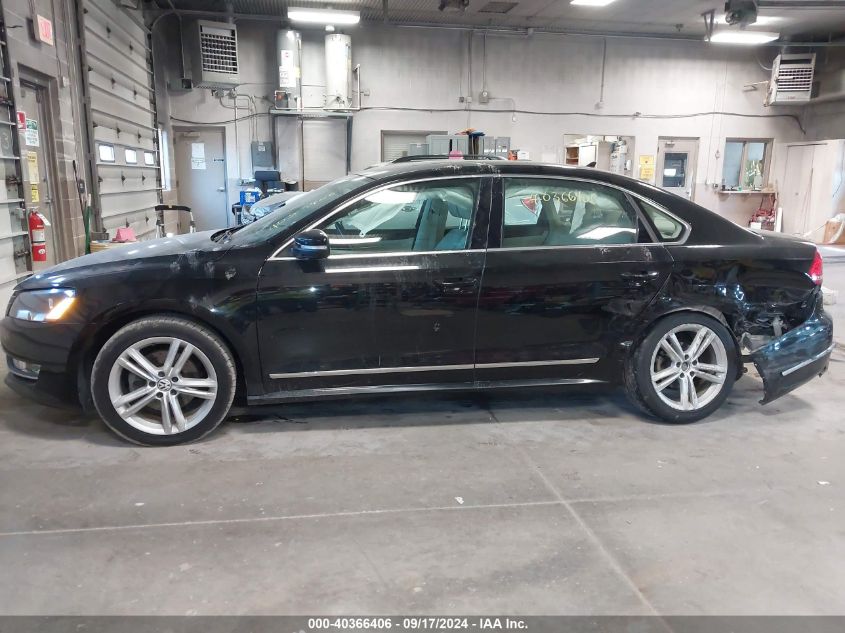 1VWCV7A35FC045679 2015 Volkswagen Passat 2.0L Tdi Sel Premium