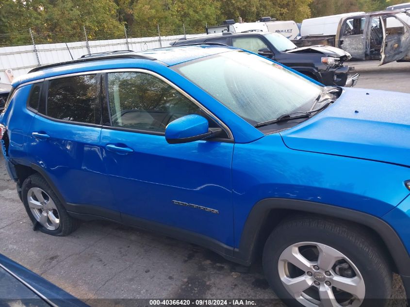 2019 Jeep Compass Latitude VIN: 3C4NJDBB8KT664092 Lot: 40366420