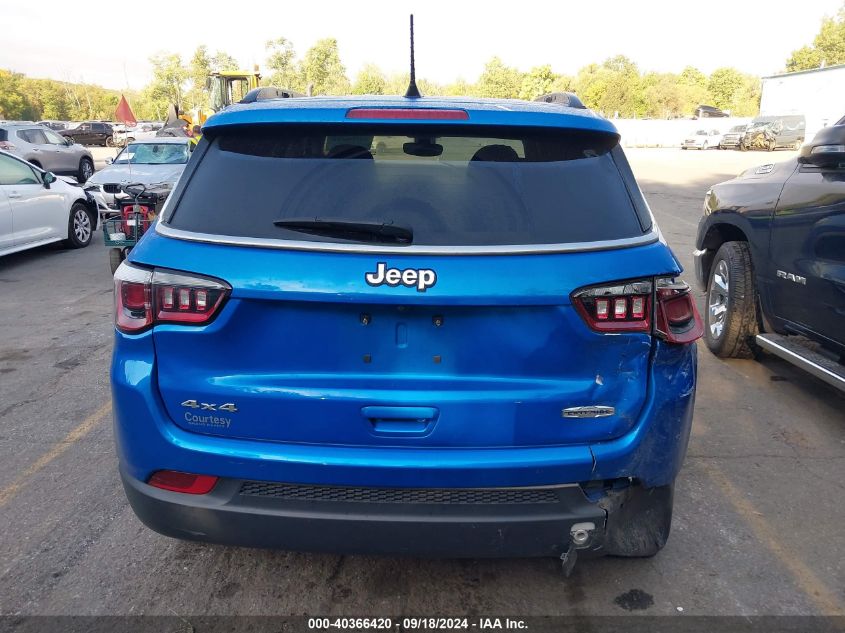 2019 Jeep Compass Latitude VIN: 3C4NJDBB8KT664092 Lot: 40366420