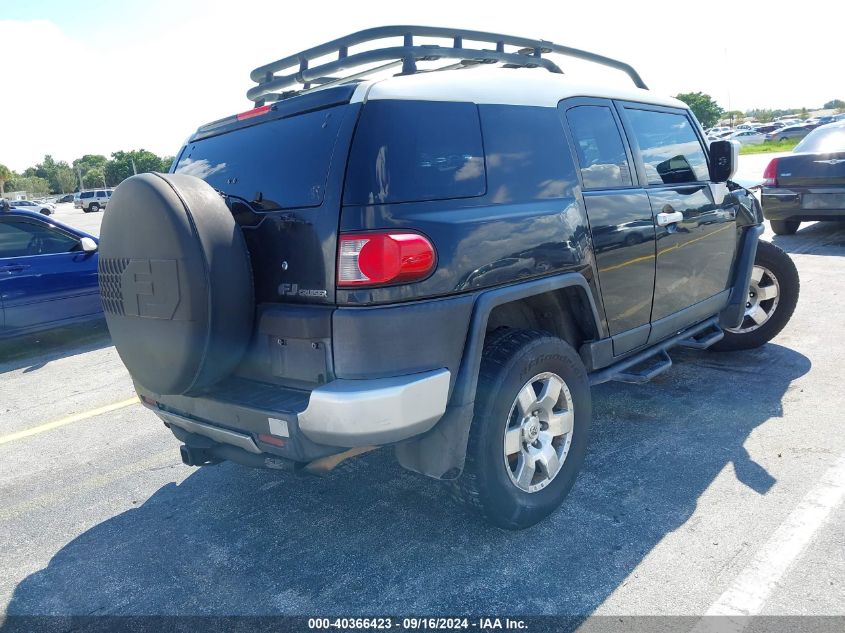 2007 Toyota Fj Cruiser VIN: JTEZU11F670009991 Lot: 40366423