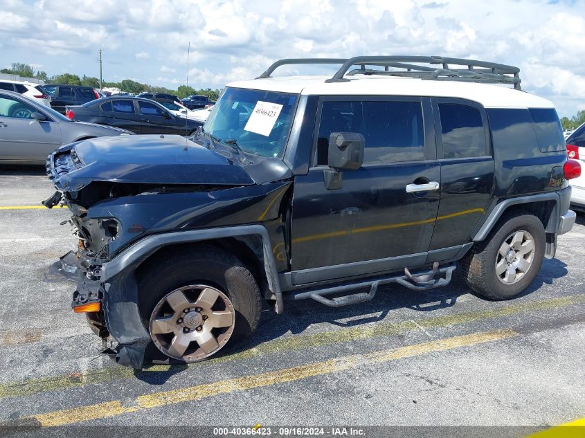 2007 Toyota Fj Cruiser VIN: JTEZU11F670009991 Lot: 40366423