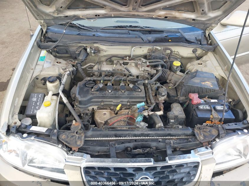 3N1CB51D21L498988 2001 Nissan Sentra Gxe