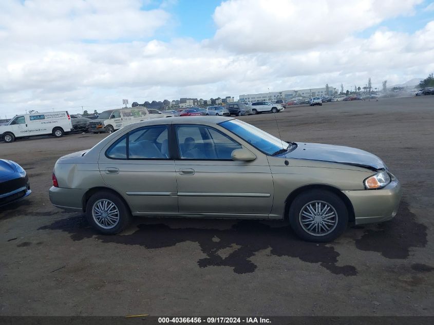 2001 Nissan Sentra Gxe VIN: 3N1CB51D21L498988 Lot: 40366456