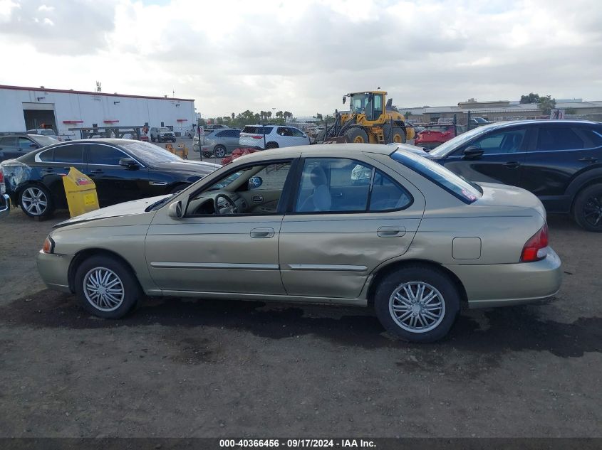 2001 Nissan Sentra Gxe VIN: 3N1CB51D21L498988 Lot: 40366456