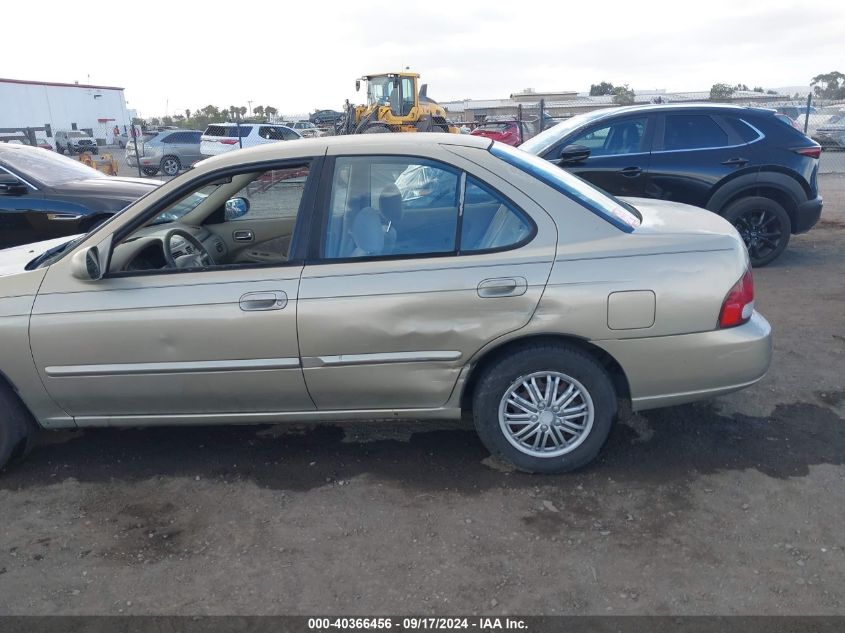 2001 Nissan Sentra Gxe VIN: 3N1CB51D21L498988 Lot: 40366456