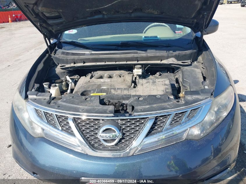 JN8AZ1MU9BW069223 2011 Nissan Murano Sv