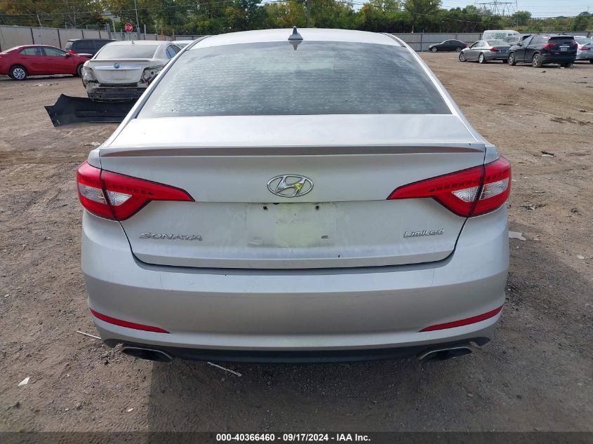 2015 Hyundai Sonata Limited VIN: 5NPE34AF1FH070738 Lot: 40366460