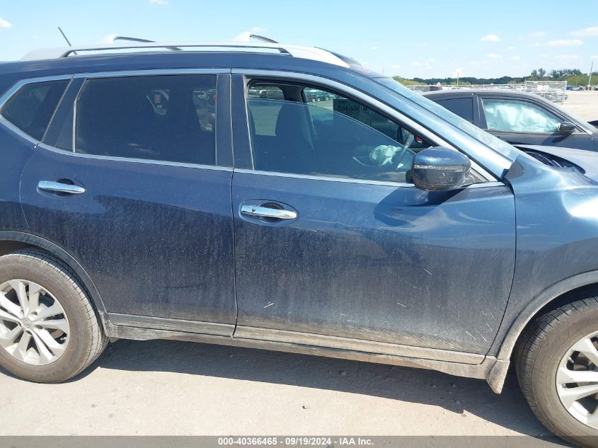 2016 Nissan Rogue Sv VIN: 5N1AT2MT4GC772887 Lot: 40366465