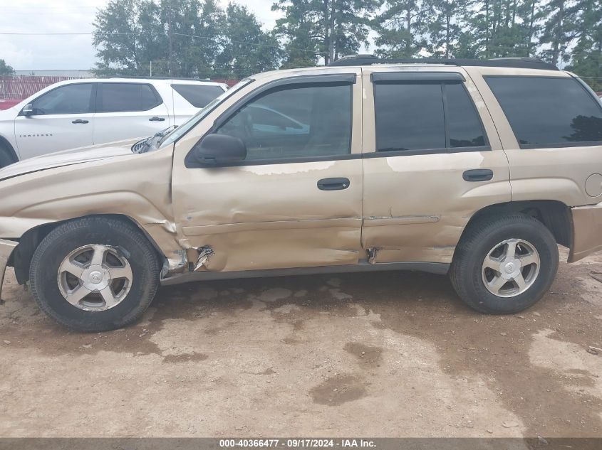 2006 Chevrolet Trailblazer Ls VIN: 1GNDT13S962255827 Lot: 40366477