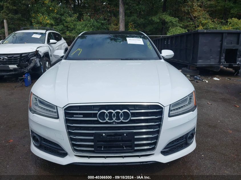 2016 Audi A8 L 4.0T Sport VIN: WAU43AFD7GN019602 Lot: 40366500