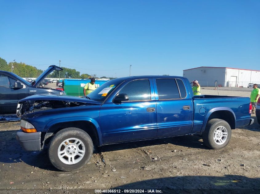 2004 Dodge Dakota Sport/Sxt VIN: 1D7HL38N14S768985 Lot: 40366512