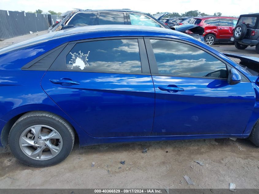 2021 Hyundai Elantra Se VIN: 5NPLL4AGXMH014617 Lot: 40366529