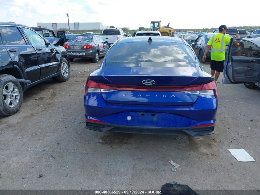 2021 Hyundai Elantra Se VIN: 5NPLL4AGXMH014617 Lot: 40366529