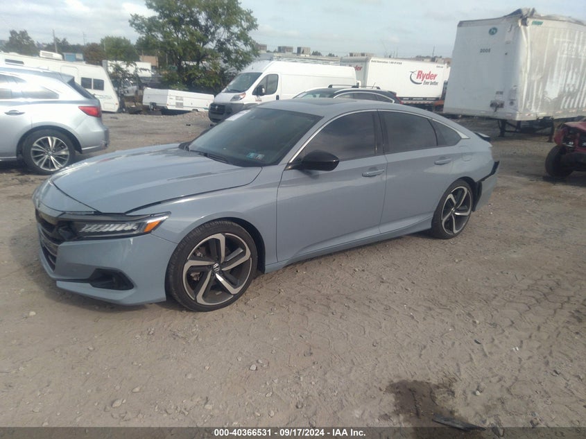 2021 HONDA ACCORD SPORT 2.0T - 1HGCV2F32MA029836