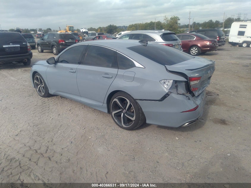 2021 HONDA ACCORD SPORT 2.0T - 1HGCV2F32MA029836