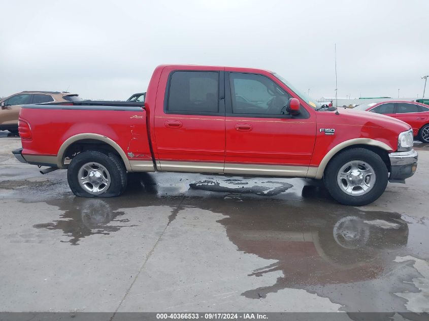 2001 Ford F-150 Harley-Davidson Edition/King Ranch Edition/Lariat/Xlt VIN: 1FTRW07L21KD51892 Lot: 40366533