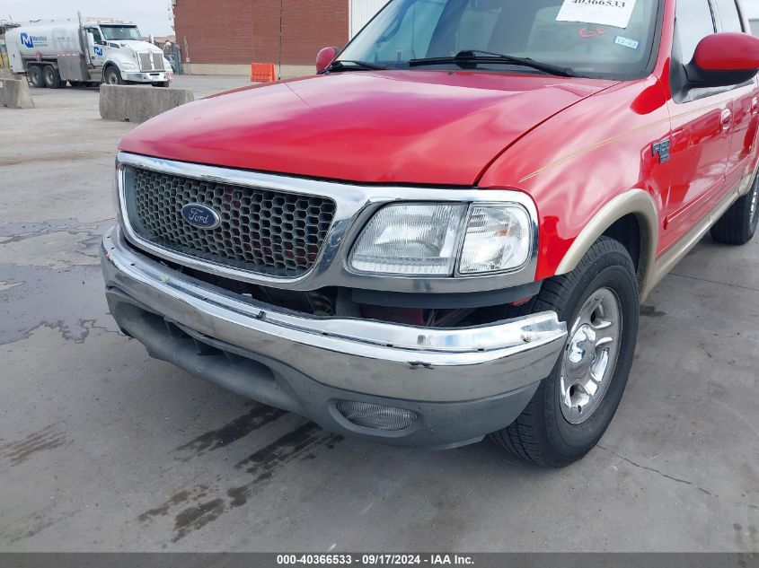 2001 Ford F-150 Harley-Davidson Edition/King Ranch Edition/Lariat/Xlt VIN: 1FTRW07L21KD51892 Lot: 40366533