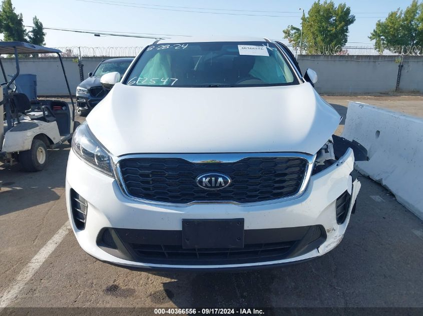 2020 Kia Sorento 3.3L Lx VIN: 5XYPGDA50LG612547 Lot: 40366556