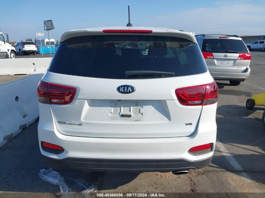 2020 Kia Sorento 3.3L Lx VIN: 5XYPGDA50LG612547 Lot: 40366556