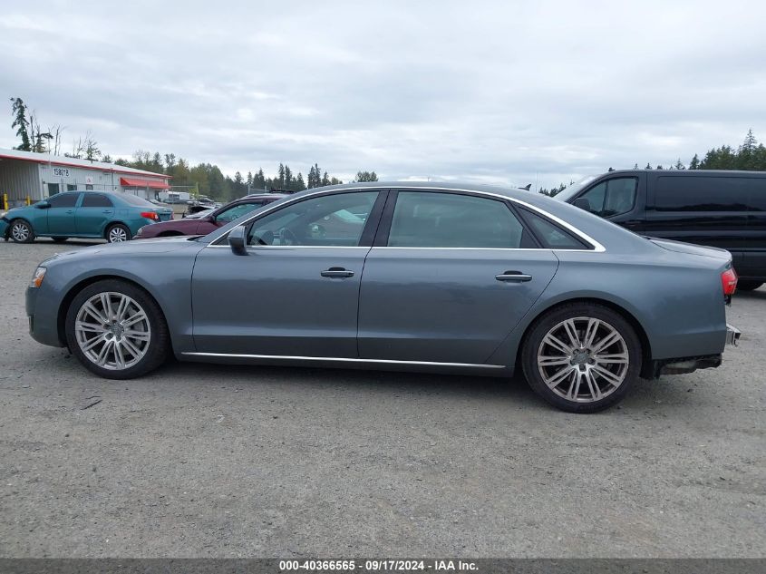 2015 Audi A8 L 4.0T VIN: WAU32AFDXFN035063 Lot: 40366565