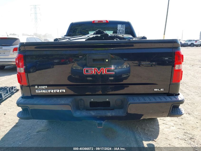 2017 GMC Sierra 1500 Sle VIN: 1GTV2MEC6HZ125263 Lot: 40366572