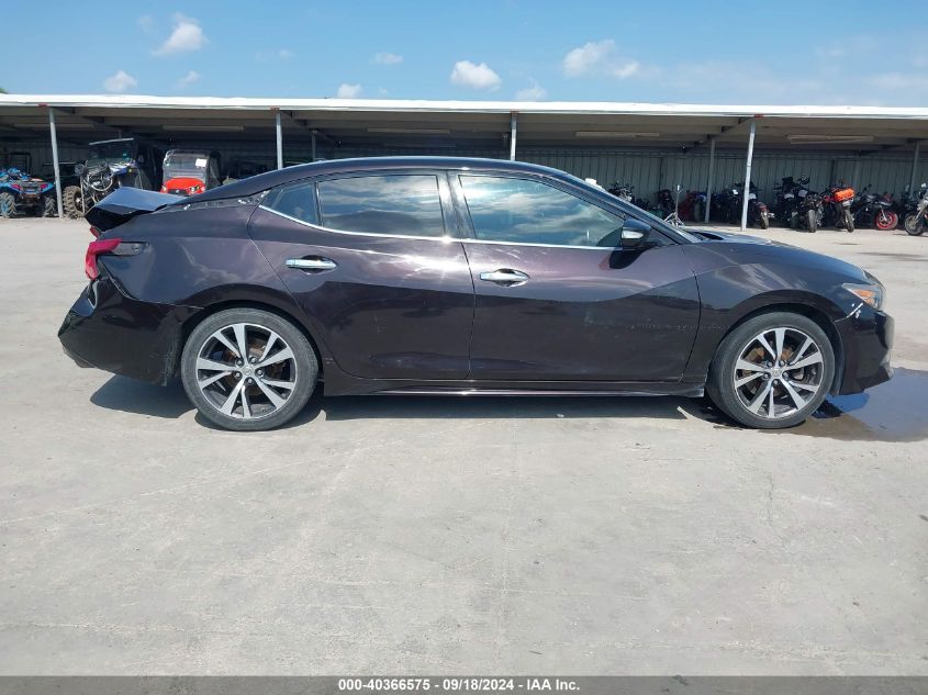 2017 Nissan Maxima 3.5 Sv VIN: 1N4AA6AP5HC426766 Lot: 40366575