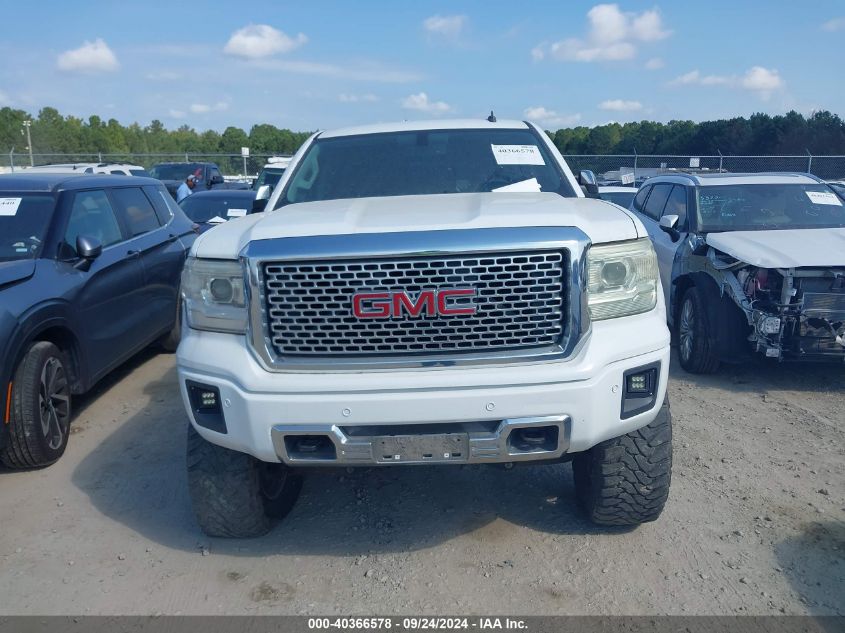 2014 GMC Sierra K1500 Denali VIN: 3GTU2WEJ1EG330796 Lot: 40366578