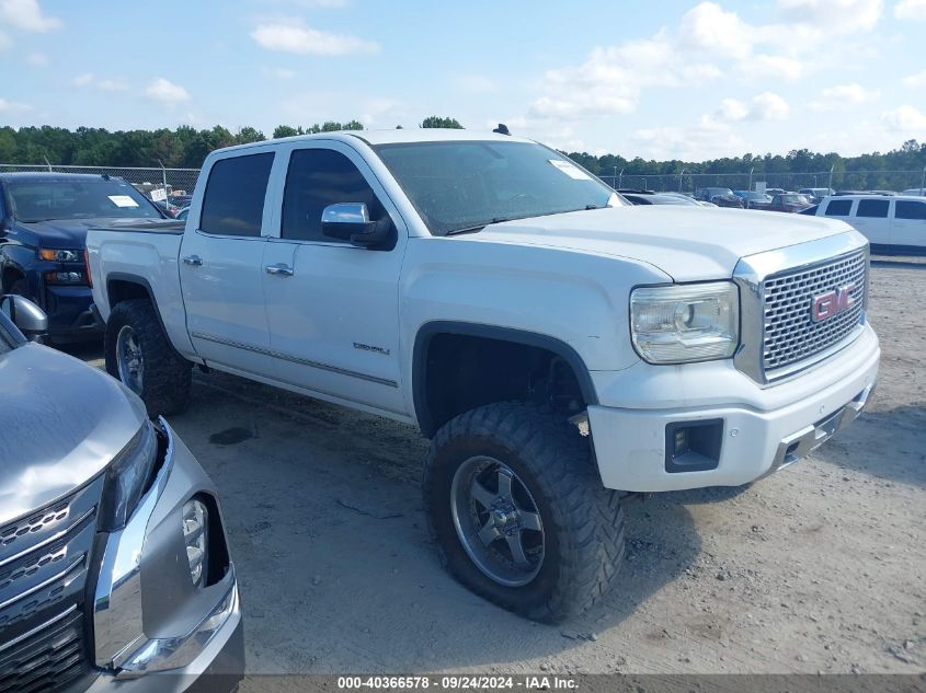 2014 GMC Sierra K1500 Denali VIN: 3GTU2WEJ1EG330796 Lot: 40366578