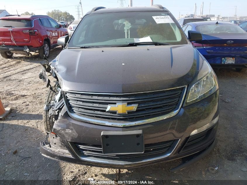 2014 Chevrolet Traverse Ls VIN: 1GNKVFED4EJ352127 Lot: 40366592