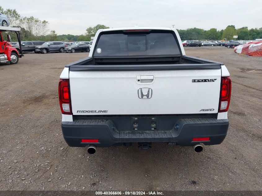 2023 Honda Ridgeline Rtl VIN: 5FPYK3F50PB051552 Lot: 40366606