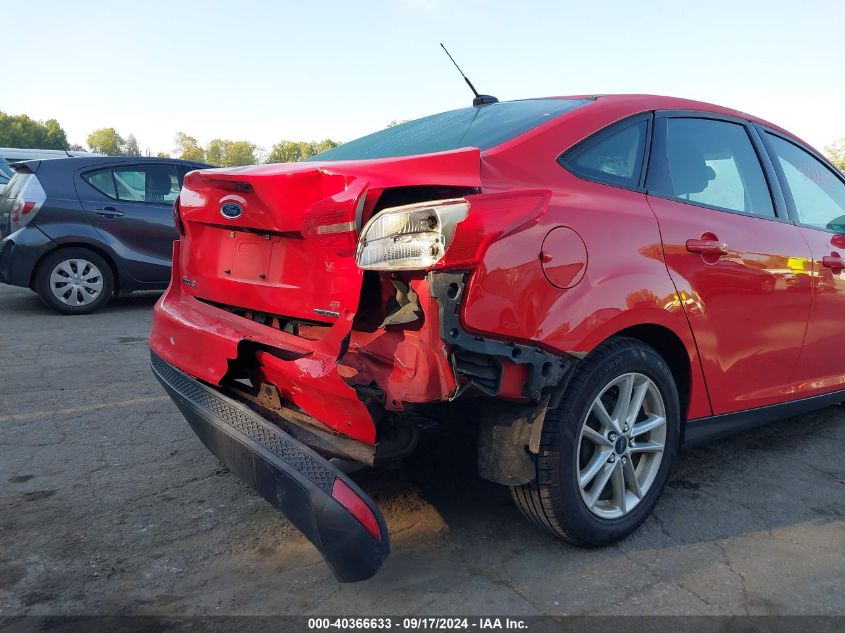 2016 Ford Focus Se VIN: 1FADP3F27GL336413 Lot: 40366633