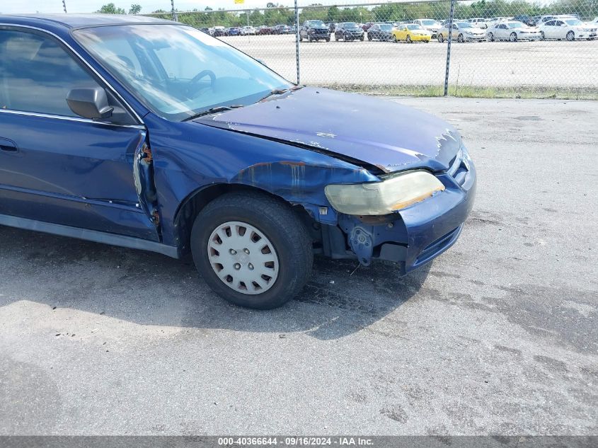 1HGCG22572A029362 2002 Honda Accord 3.0 Ex