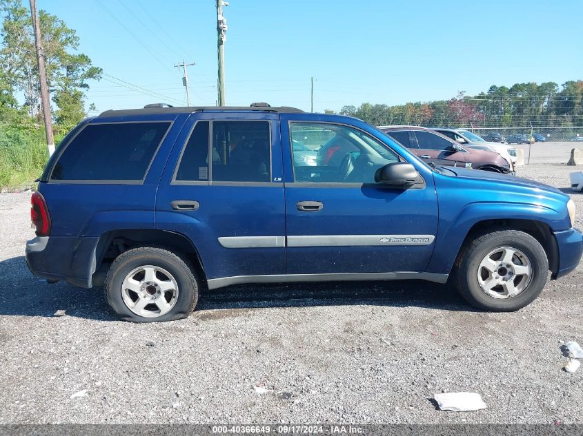 2003 Chevrolet Trailblazer Ls VIN: 1GNDS13S032356088 Lot: 40366649