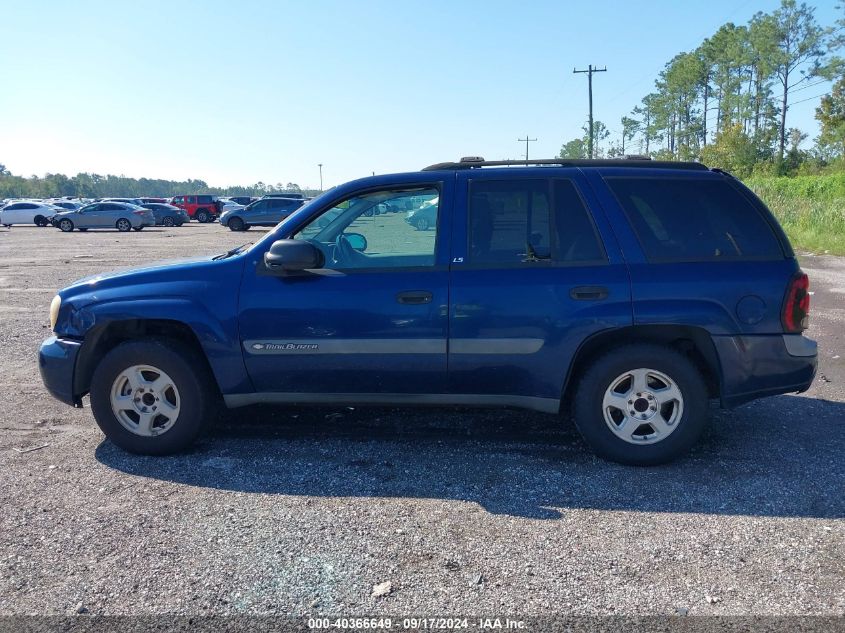 2003 Chevrolet Trailblazer Ls VIN: 1GNDS13S032356088 Lot: 40366649