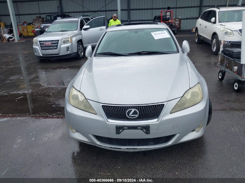 2008 Lexus Is 250 VIN: JTHCK262085024064 Lot: 40366666