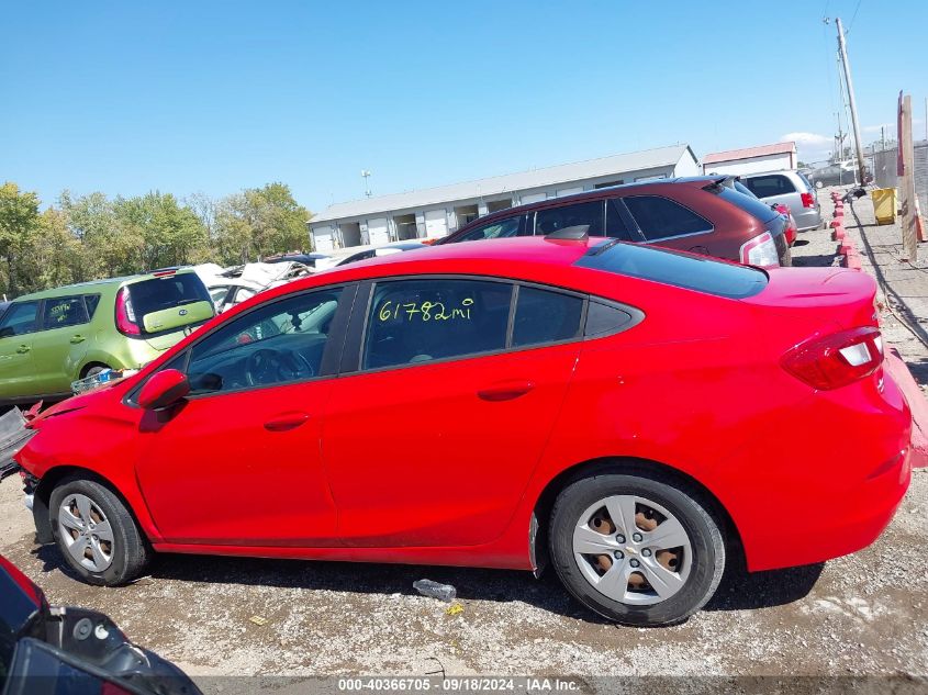 2017 Chevrolet Cruze Ls Auto VIN: 3G1BC5SM8HS521333 Lot: 40366705