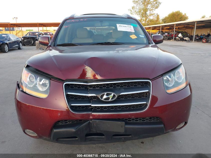 2008 Hyundai Santa Fe Limited/Se VIN: 5NMSH13E68H177307 Lot: 40366715