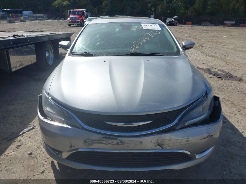 2015 Chrysler 200 Limited VIN: 1C3CCCAB0FN707847 Lot: 40366723