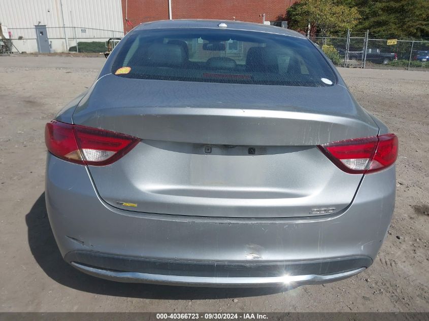 2015 Chrysler 200 Limited VIN: 1C3CCCAB0FN707847 Lot: 40366723