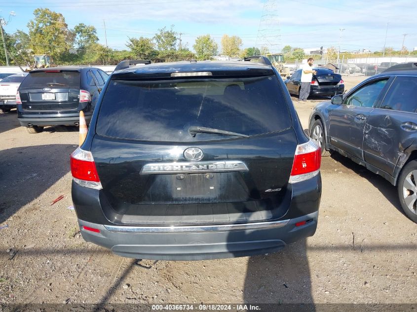 2011 Toyota Highlander Se V6 VIN: 5TDBK3EHXBS041173 Lot: 40366734