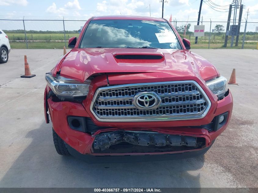 2016 Toyota Tacoma Trd Sport VIN: 5TFCZ5AN5GX025066 Lot: 40366757