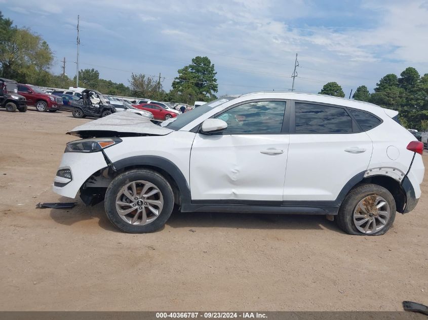 2016 Hyundai Tucson Se VIN: KM8J3CA43GU092864 Lot: 40366787