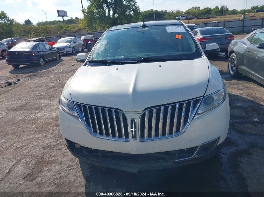 2012 Lincoln Mkx VIN: 2LMDJ8JK0CBL07412 Lot: 40366825