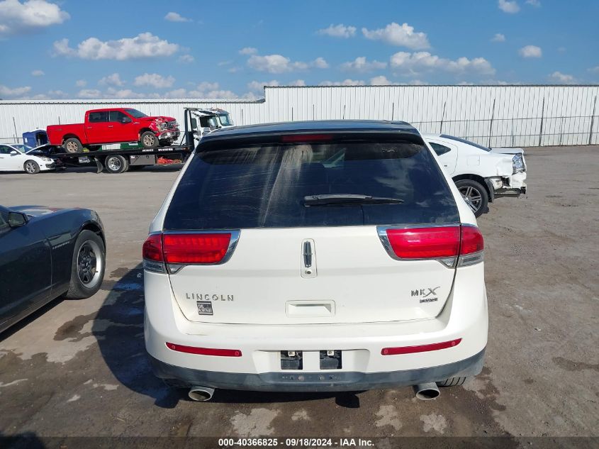 2012 Lincoln Mkx VIN: 2LMDJ8JK0CBL07412 Lot: 40366825