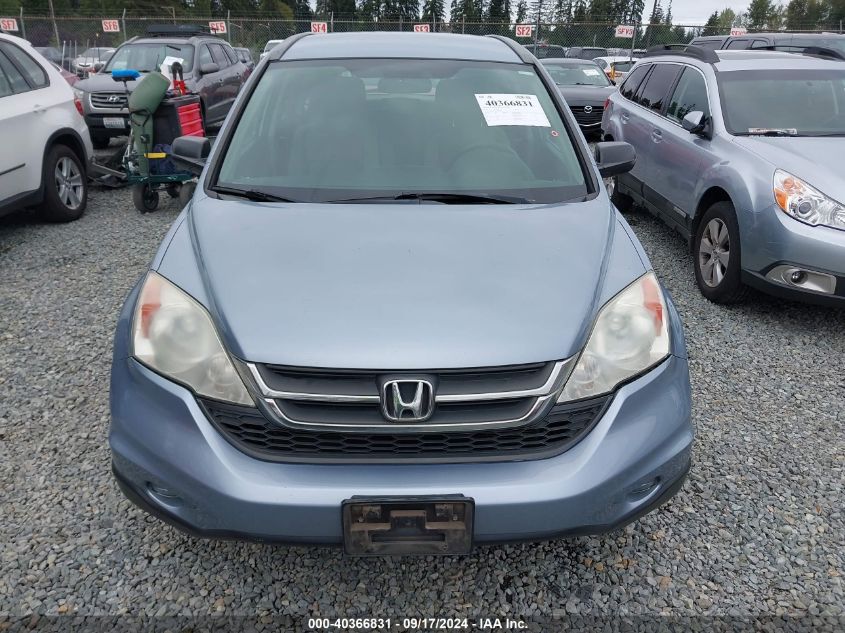 2010 Honda Cr-V Lx VIN: 5J6RE3H39AL021819 Lot: 40366831