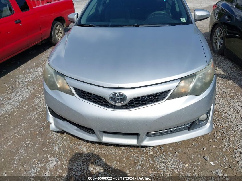 2012 Toyota Camry Se VIN: 4T1BF1FKXCU102260 Lot: 40366922